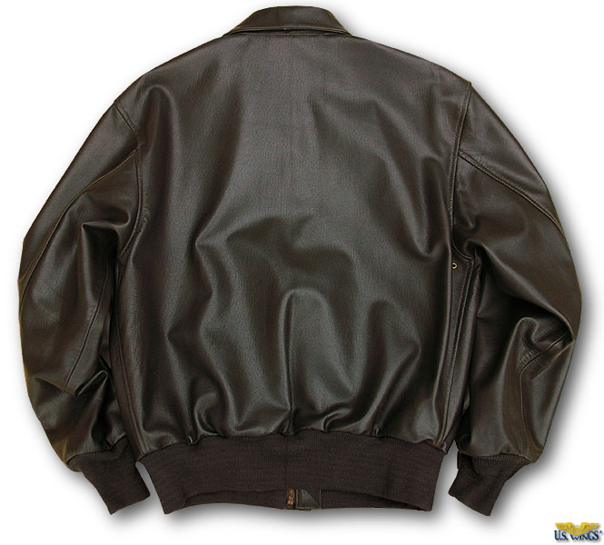 Goatskin Leather Bomber Jacket