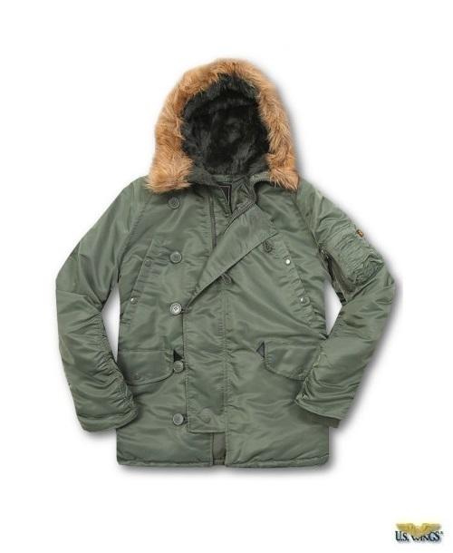 N-3B Cold Weather Parka (Green)