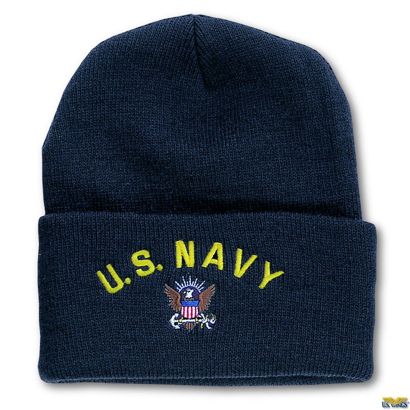 US Navy Wool Watch Cap US Wings