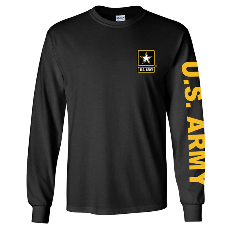 US Army  Long  Sleeve  T Shirt 