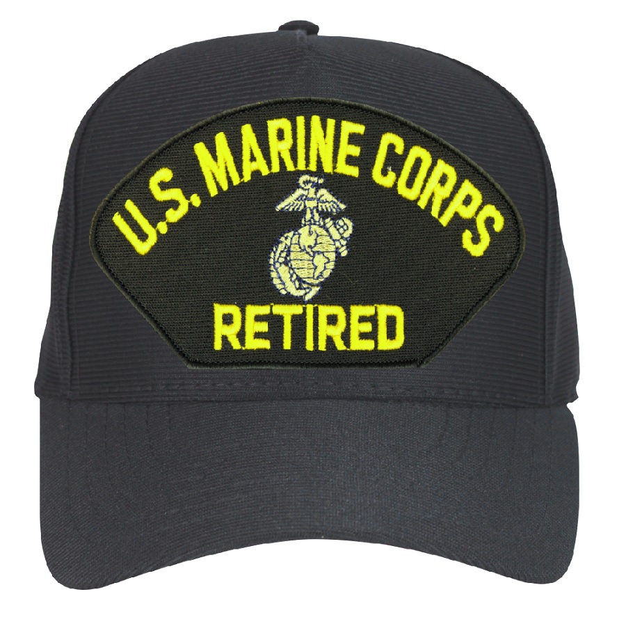 US Marine Corps Retired Cap - US Wings