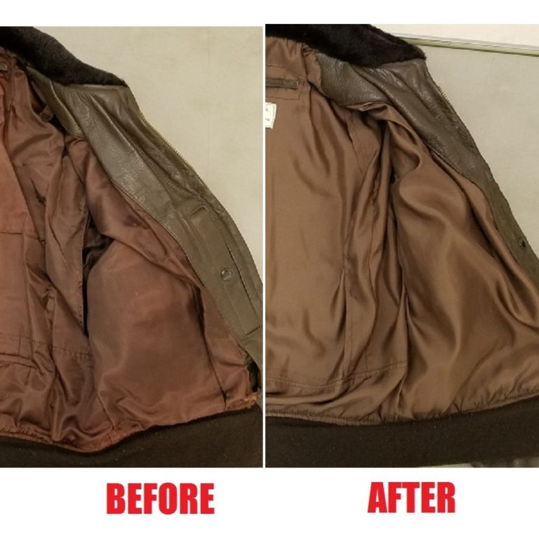 Jacket Repair Samples - US Wings