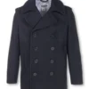 Schott® Men's Modern Fit Peacoat