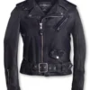 Schott® Women's Vintage Cowhide Leather Motorcycle Jacket