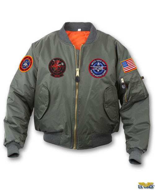 Kids Top Gun Maverick MA-1 Jacket is now available at US Wings!