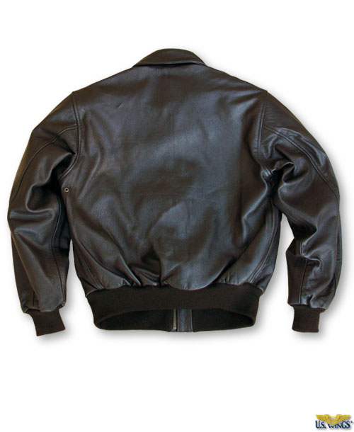US Wings® Leather Flight Jacket Modern A-2