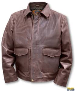 Indiana Jones Mahogany Cowhide Jacket