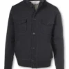 Schott® Men's Wool Blend Military Sweater Jacket