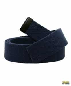 Military Navy Web Belt with Black Tip