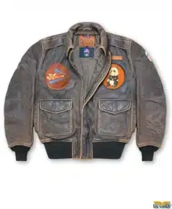 Flying Tigers AVG 50 Mission™ Sheepskin A-2 Jacket